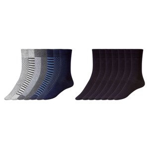 LIVERGY® Pánské ponožky s BIO bavlnou, 7 párů  (adult#male)