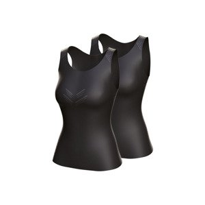 Rocktrail Dámské funkční spodní tílko, 2 kusy (adult#female#ne, M (40/42), černá)
