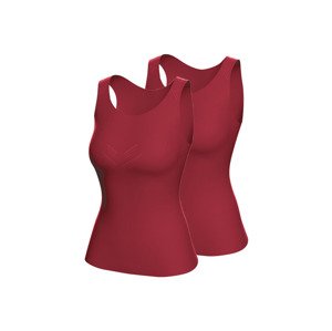 Rocktrail Dámské funkční spodní tílko, 2 kusy (adult#female#ne, M (40/42), růžovo-fialová)
