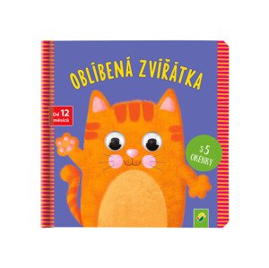 Dětská interaktivní kniha  (oblíbená zvířátka)