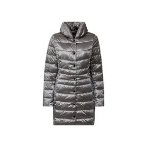 esmara® Dámský prošívaný kabát (adult#female#ne, XS (32/34), stříbrná)
