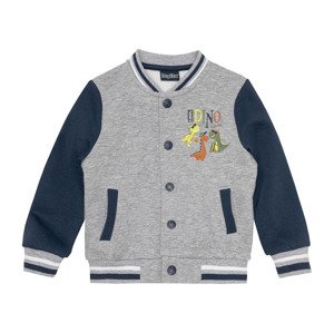 lupilu® Chlapecká college bunda (86/92, šedá / navy modrá)