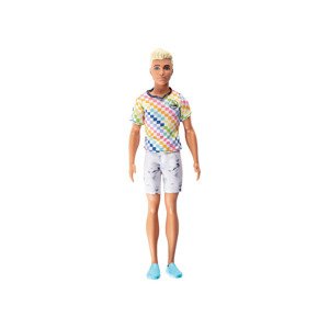 Barbie Panenka Barbie Fashionistas (káro, Ken)