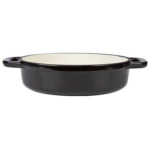 Ernesto® Litinová zapékací forma se smaltovaným povrchem, Ø 17 cm (černá)