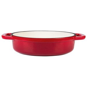 Ernesto® Litinová zapékací forma se smaltovaným povrchem, Ø 17 cm (červená)