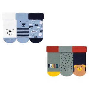 lupilu® Chlapecké ponožky s BIO bavlnou, 3 páry (baby/infant#male)