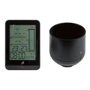 Auriol® Bezdrátová meteostanice s měřením množství srážek (černá)