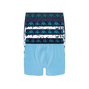 lupilu® Chlapecké boxerky, 5 kusů (98/104, navy modrá / bílá / modrá)