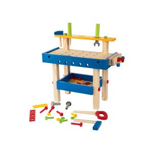 Playtive Dřevěný toaletní stolek / Nákupní vozík  (ponk)