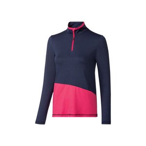 Rocktrail Dámské funkční triko s dlouhými rukávy (XS (32/34), černá/růžová)