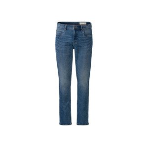 LIVERGY® Pánské džíny "Tapered Fit" (adult#male#ne, 48 (32/32), tmavě modrá)