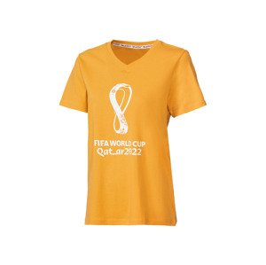 FIFA Dámské triko Qatar, Regular Fit (XL, žlutá)