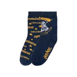 Chlapecké ponožky, 2 páry (31/34, navy modrá)