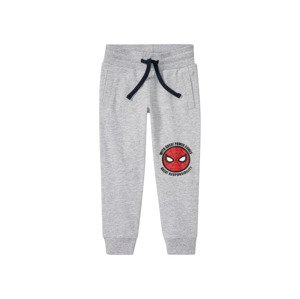 Chlapecké tepláky (child#male#ne, 134/140, Spiderman/šedá)