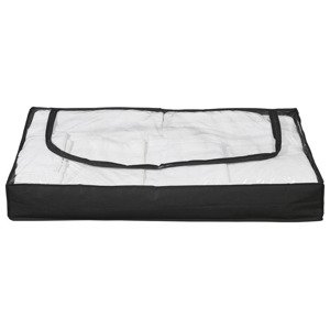 LIVARNO home Závěsný organizér / Obal na oděvy / Úlož (úložný box pod postel, 2 kusy/černá)