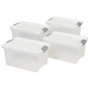 LIVARNO home Sada úložných boxů, 2dílná / 4dílná (4dílná sada)