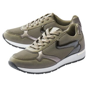 esmara Dámská vycházková obuv „Sneaker" (37, khaki)